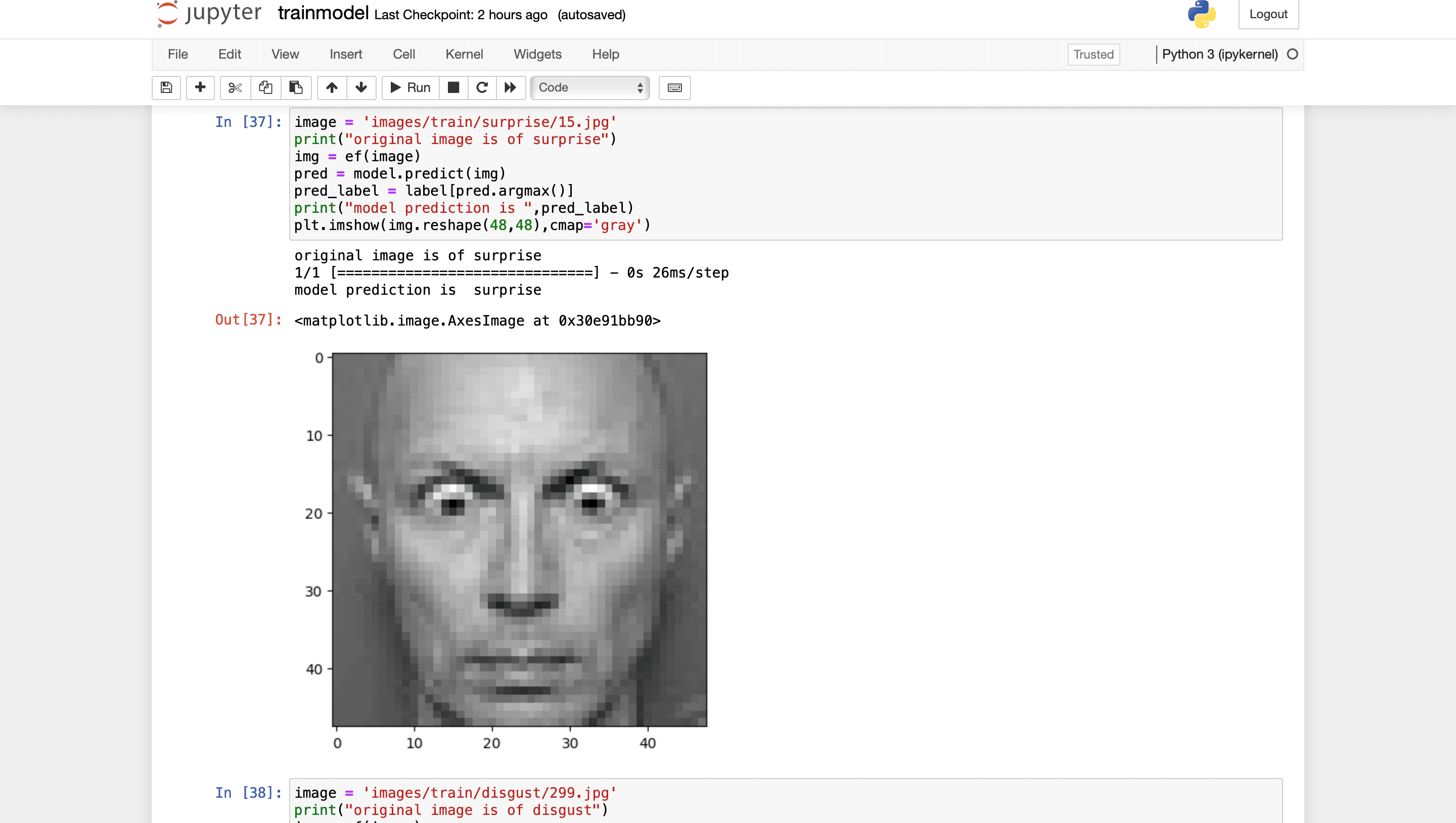 Real Time Emotion Detection